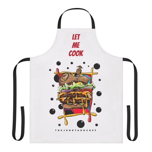 TheJunkyardChefBurger "Let Me Cook" apron