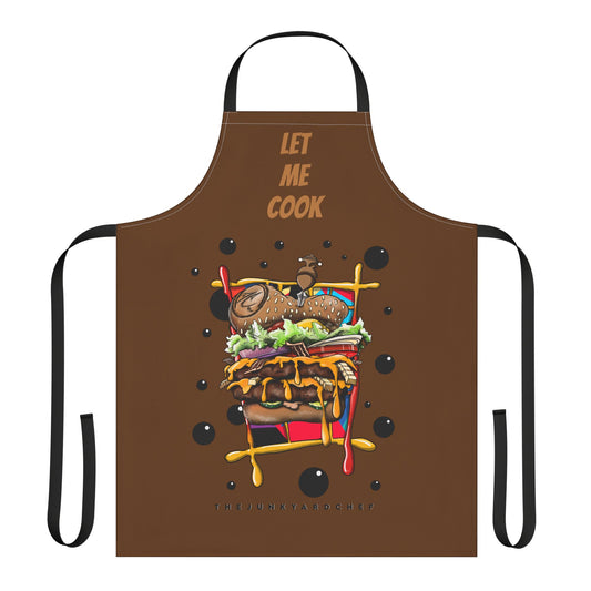 TheJunkyardChefBurger "Let Me Cook" apron